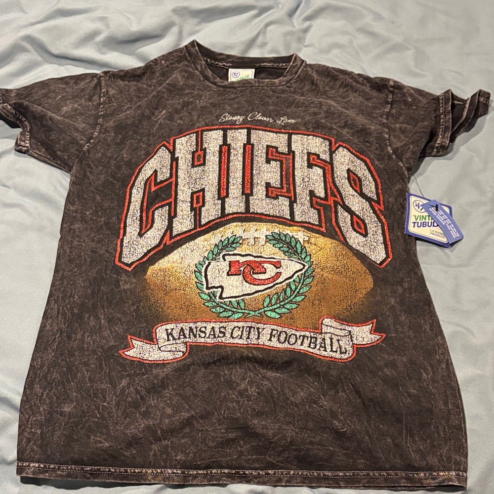 Stoney Clover Lane Black Chiefs Tee